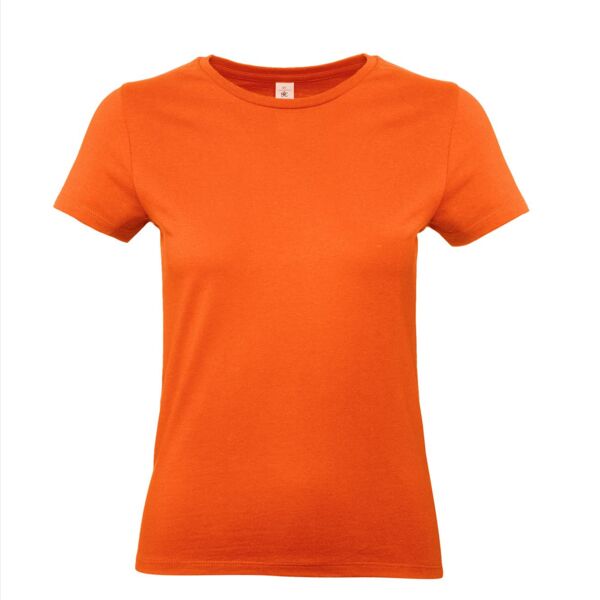 Oranje T-shirt  Dames  vanaf 10 stuks  dubbelzijde bedrukt € 15.95 Thumbnail