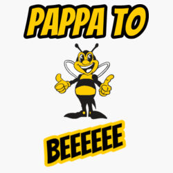Pappa to Be(e) -  T-Shirt Baseball  uni Design