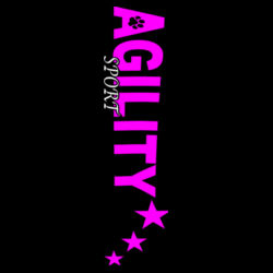 Agility dames t-shirt  Design