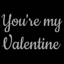 You're my valentine - Ringer T-Shirt Design