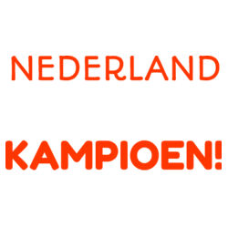 Nederland kampioen Design