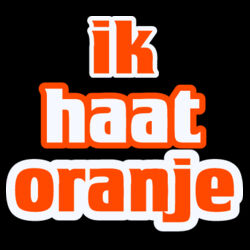ik haat ORANJE Design