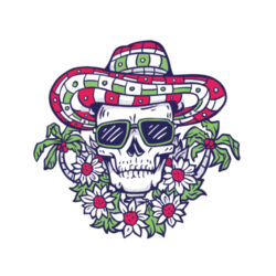 schedel ombrero Design