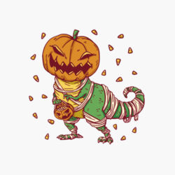 pompoen dino Design