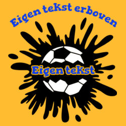 Voetbal - t-shirt   kids Basic Design