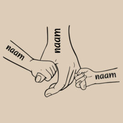 handen met naam  Design