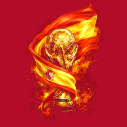 WK 2026 fanshirt Spanje  Design