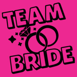 T-shirt Bruid  team  Design