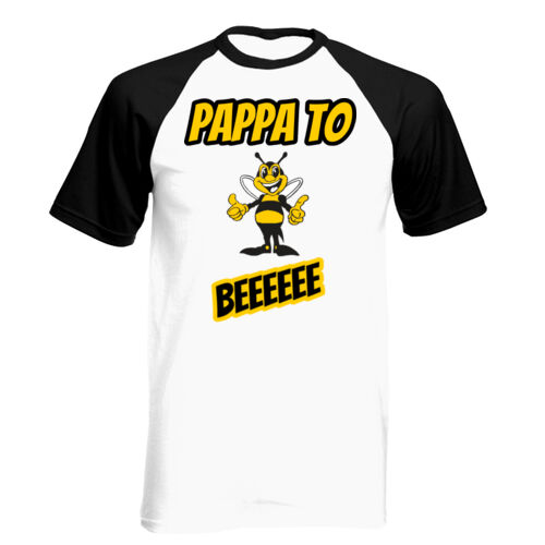 Pappa to Be(e) -  T-Shirt Baseball  uni Thumbnail
