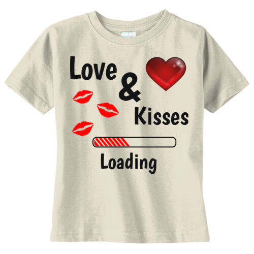 Love and kisses Loading - t-shirt Bestseller Kids (excl. bedrukking) Thumbnail