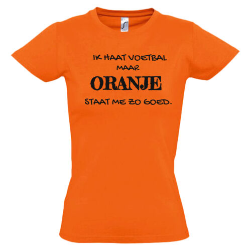 IK HAAT VOETBAL - T-Shirt Best print Dames Thumbnail