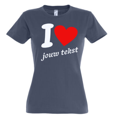 I Love met tekst  Thumbnail