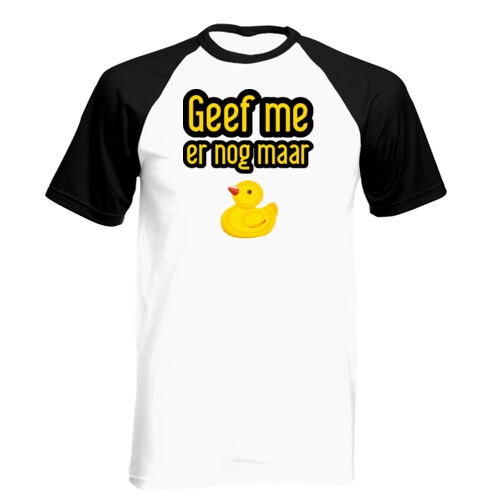 nog eentje -  T-Shirt Baseball  uni Thumbnail