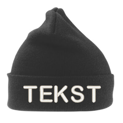 beanie met naam Thumbnail