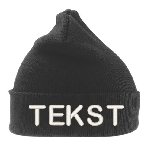 beanie met naam Thumbnail
