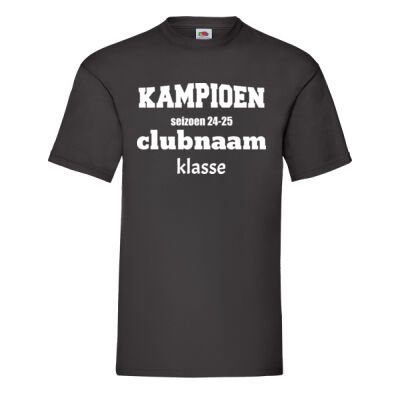  kampioen shirt kleur en tekst aan te passen Thumbnail