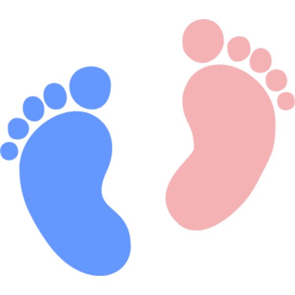 baby voeten blauwmet rose Thumbnail