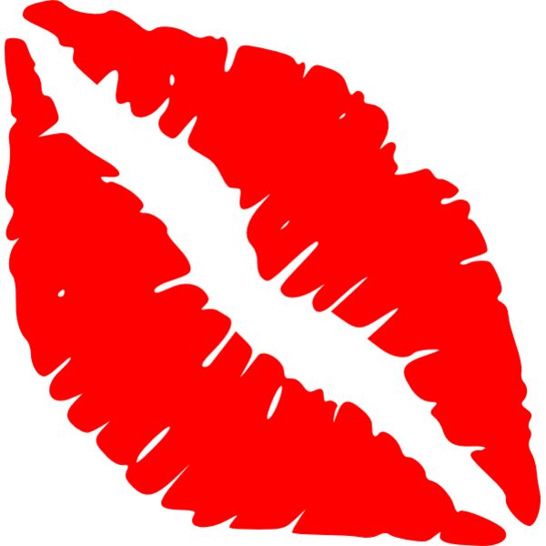 red lips kiss hi Thumbnail