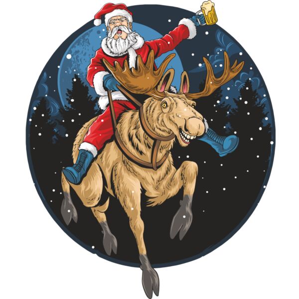 kerstman rendier Thumbnail