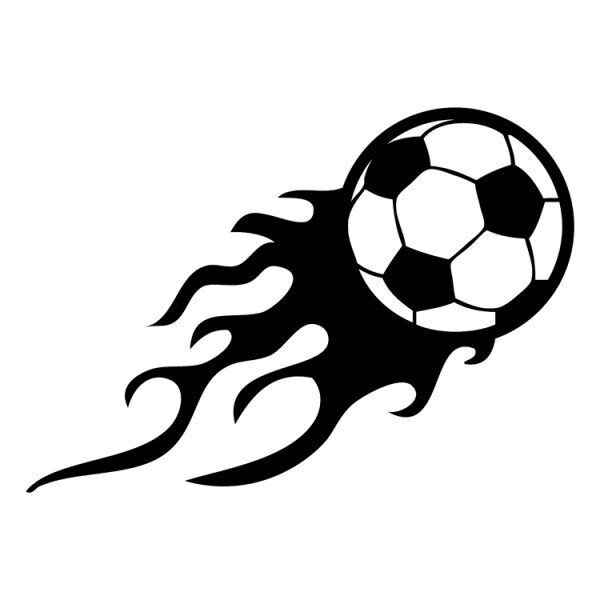 voetbal vuur Thumbnail