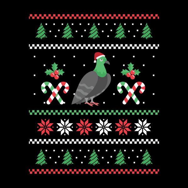 kerst trui duif Thumbnail