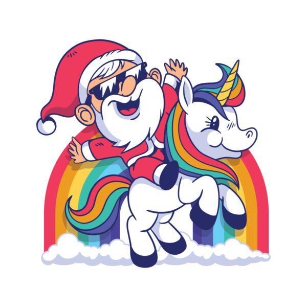 santa unicorn Thumbnail