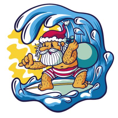 santa-claus-surfing Thumbnail