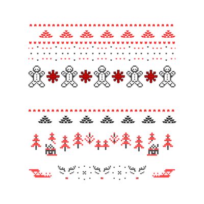 HO HO gebreid  Thumbnail