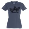 T-Shirt Best print Dames Thumbnail