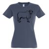 T-Shirt Best print Dames Thumbnail