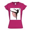  V hals Lady Fit  slim fit Thumbnail