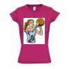  V hals Lady Fit  slim fit Thumbnail