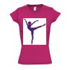  V hals Lady Fit  slim fit Thumbnail