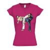  V hals Lady Fit  slim fit Thumbnail