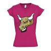  V hals Lady Fit  slim fit Thumbnail