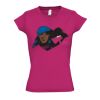  V hals Lady Fit  slim fit Thumbnail