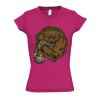  V hals Lady Fit  slim fit Thumbnail