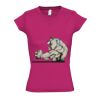  V hals Lady Fit  slim fit Thumbnail