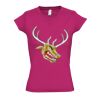  V hals Lady Fit  slim fit Thumbnail