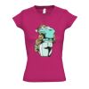  V hals Lady Fit  slim fit Thumbnail