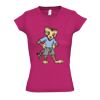  V hals Lady Fit  slim fit Thumbnail