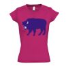  V hals Lady Fit  slim fit Thumbnail