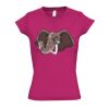  V hals Lady Fit  slim fit Thumbnail