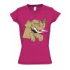  V hals Lady Fit  slim fit Thumbnail