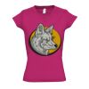  V hals Lady Fit  slim fit Thumbnail