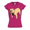  V hals Lady Fit  slim fit Thumbnail