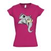  V hals Lady Fit  slim fit Thumbnail