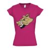  V hals Lady Fit  slim fit Thumbnail