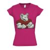  V hals Lady Fit  slim fit Thumbnail