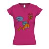  V hals Lady Fit  slim fit Thumbnail